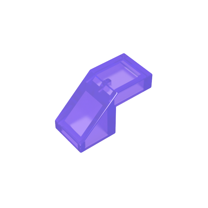 GDS-1484 - Slope 45 Degrees 2 x 1 with 2/3 Inverted Cutout and no stud