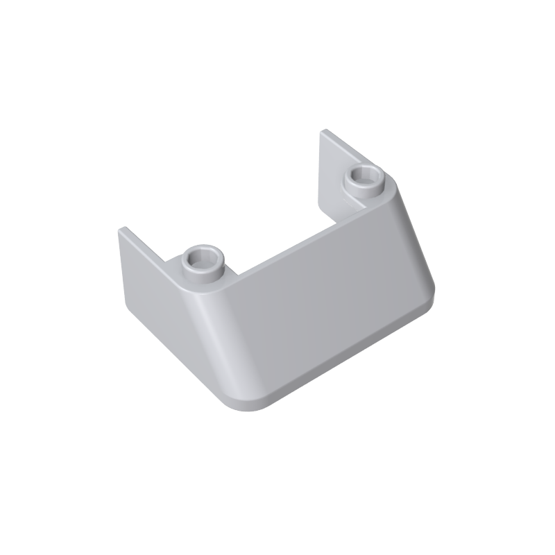 GDS-1487 - Windscreen 3 x 4 x 1 1/3 with 2 Studs on Top