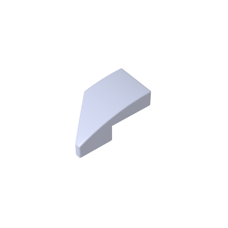 GDS-1492 - Slope Curved 2 x 1 with Stud Notch Right