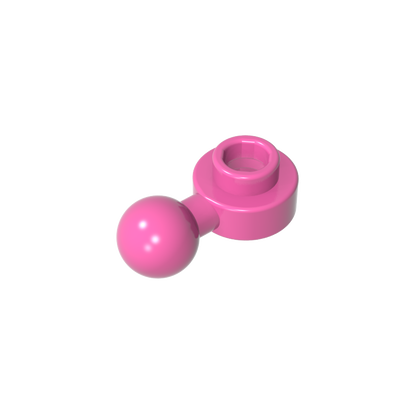 GDS-1500 - Plate, Round 1 x 1 with Towball [Undetermined Hole Type]