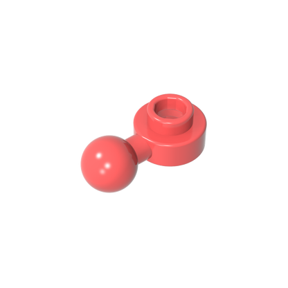 GDS-1500 - Plate, Round 1 x 1 with Towball [Undetermined Hole Type]
