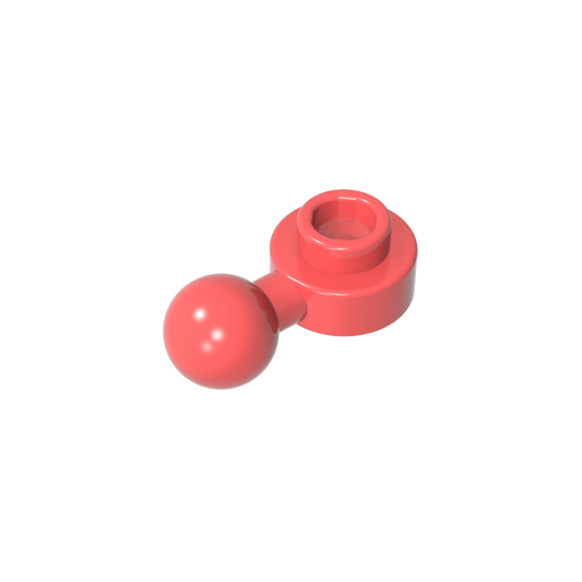 GDS-1500 - Plate, Round 1 x 1 with Towball [Undetermined Hole Type]