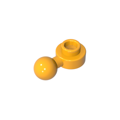 GDS-1500 - Plate, Round 1 x 1 with Towball [Undetermined Hole Type]