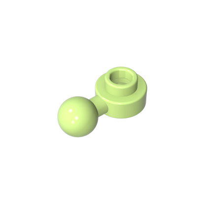 GDS-1500 - Plate, Round 1 x 1 with Towball [Undetermined Hole Type]