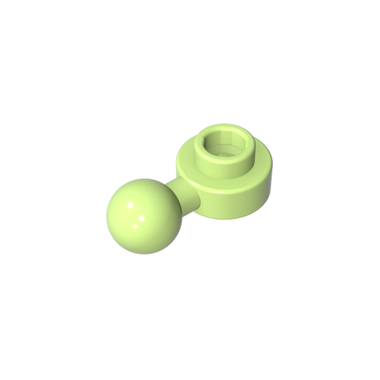 GDS-1500 - Plate, Round 1 x 1 with Towball [Undetermined Hole Type]