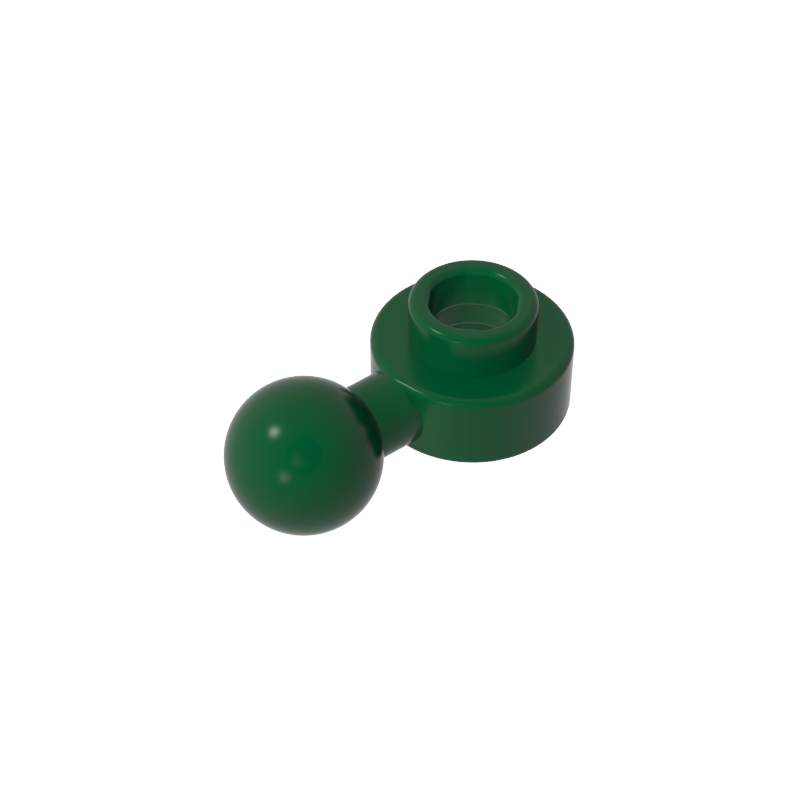 GDS-1500 - Plate, Round 1 x 1 with Towball [Undetermined Hole Type]