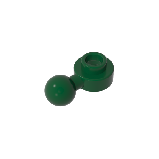 GDS-1500 - Plate, Round 1 x 1 with Towball [Undetermined Hole Type]