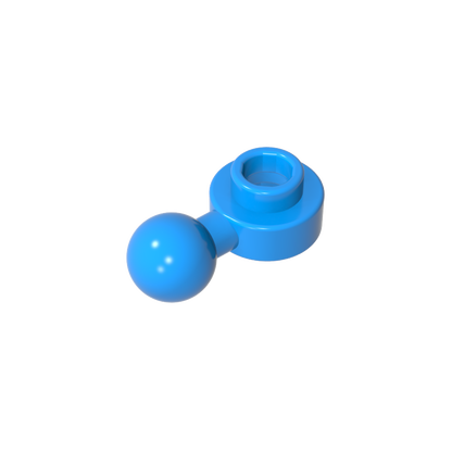 GDS-1500 - Plate, Round 1 x 1 with Towball [Undetermined Hole Type]