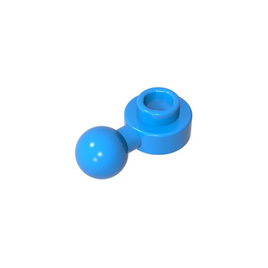 GDS-1500 - Plate, Round 1 x 1 with Towball [Undetermined Hole Type]
