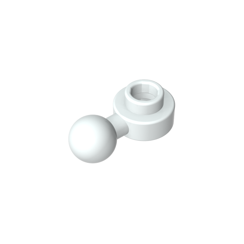 GDS-1500 - Plate, Round 1 x 1 with Towball [Undetermined Hole Type]