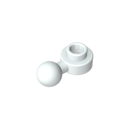 GDS-1500 - Plate, Round 1 x 1 with Towball [Undetermined Hole Type]