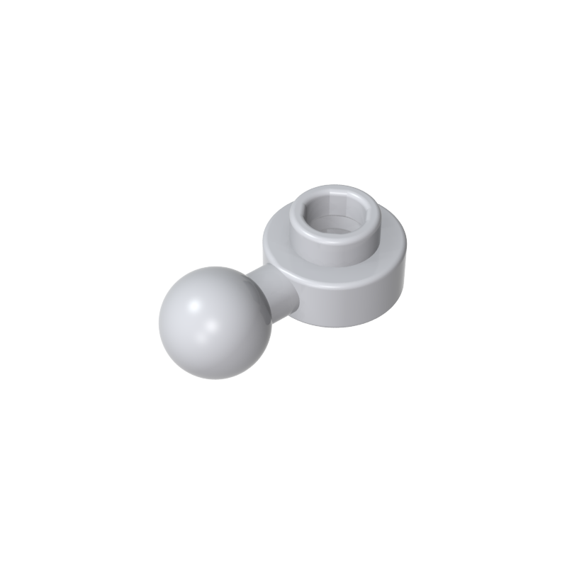 GDS-1500 - Plate, Round 1 x 1 with Towball [Undetermined Hole Type]