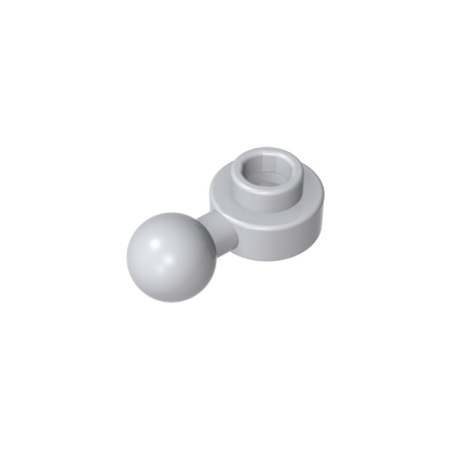 GDS-1500 - Plate, Round 1 x 1 with Towball [Undetermined Hole Type]