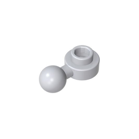 GDS-1500 - Plate, Round 1 x 1 with Towball [Undetermined Hole Type]