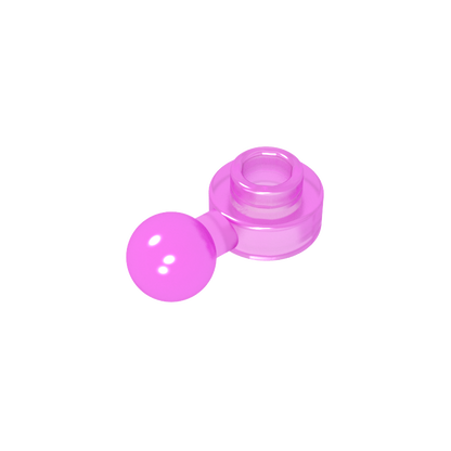 GDS-1500 - Plate, Round 1 x 1 with Towball [Undetermined Hole Type]