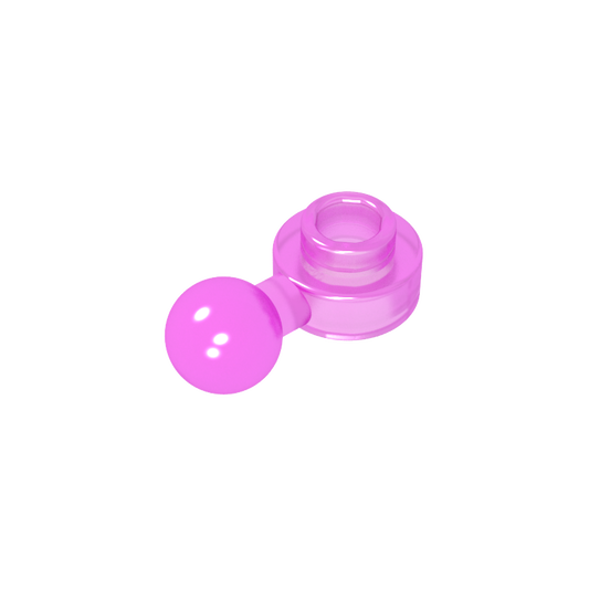 GDS-1500 - Plate, Round 1 x 1 with Towball [Undetermined Hole Type]