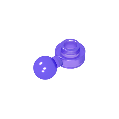 GDS-1500 - Plate, Round 1 x 1 with Towball [Undetermined Hole Type]