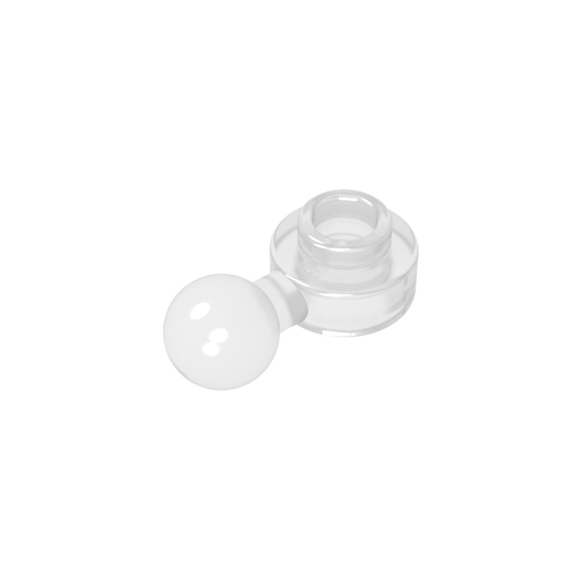 GDS-1500 - Plate, Round 1 x 1 with Towball [Undetermined Hole Type]