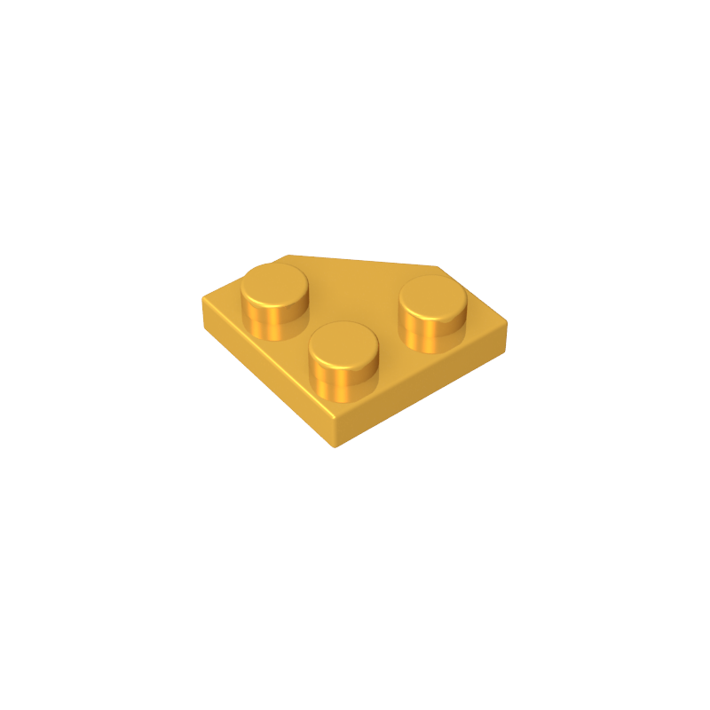GDS-1503 - Wedge Plate 2 x 2 Cut Corner