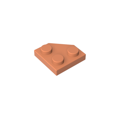 GDS-1503 - Wedge Plate 2 x 2 Cut Corner