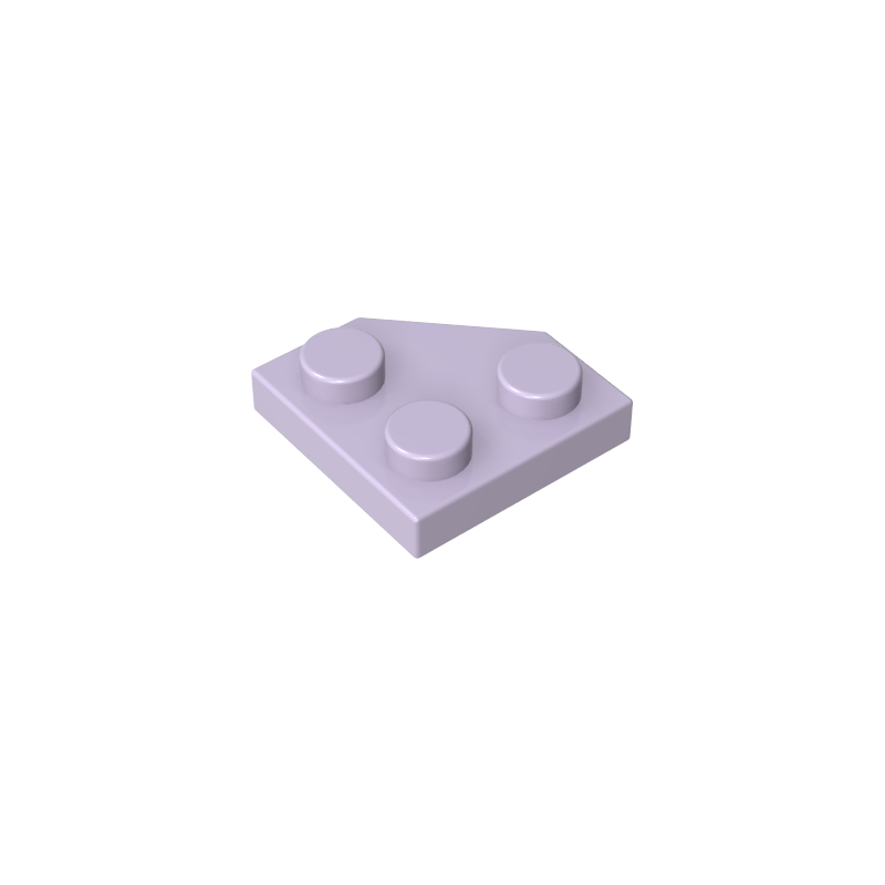 GDS-1503 - Wedge Plate 2 x 2 Cut Corner