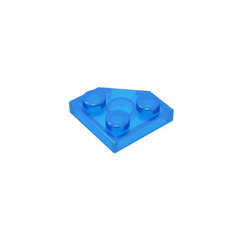 GDS-1503 - Wedge Plate 2 x 2 Cut Corner