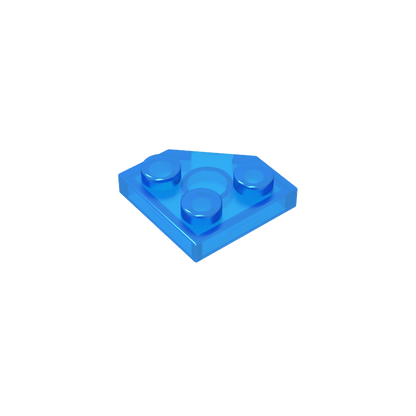 GDS-1503 - Wedge Plate 2 x 2 Cut Corner