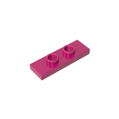 GDS-1504 - Plate Special 1 x 3 with 2 Studs with Groove and Inside Stud Holder (Jumper)