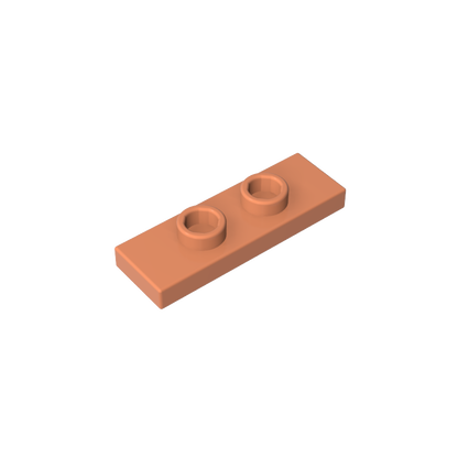 GDS-1504 - Plate Special 1 x 3 with 2 Studs with Groove and Inside Stud Holder (Jumper)