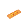 Transparent Bright Orange 182