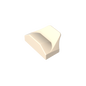 GDS-1507 - Wedge Curved 1 x 2 x 2/3 No Studs, Wing End