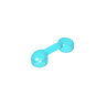 Transparent Light Blue 42