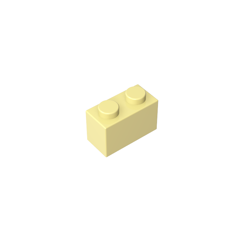 GDS-1545 - Brick 1 x 2 without Bottom Tube