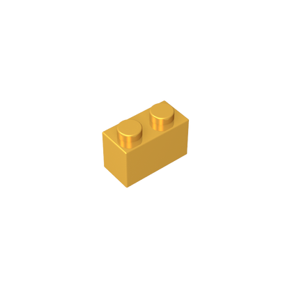 GDS-1545 - Brick 1 x 2 without Bottom Tube
