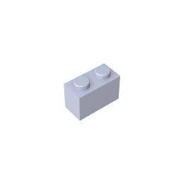 GDS-1545 - Brick 1 x 2 without Bottom Tube
