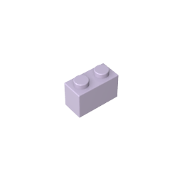 GDS-1545 - Brick 1 x 2 without Bottom Tube