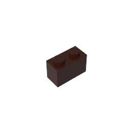 GDS-1545 - Brick 1 x 2 without Bottom Tube