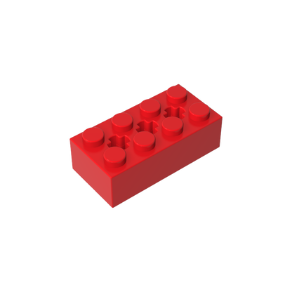 GDS-1565 - Brick Special 2 x 4 with 3 Axle Holes