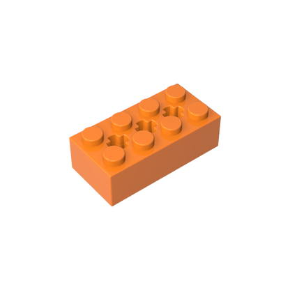 GDS-1565 - Brick Special 2 x 4 with 3 Axle Holes