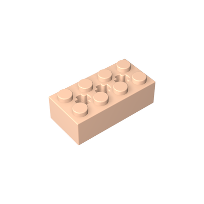 GDS-1565 - Brick Special 2 x 4 with 3 Axle Holes