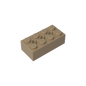 GDS-1565 - Brick Special 2 x 4 with 3 Axle Holes
