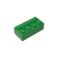 GDS-1565 - Brick Special 2 x 4 with 3 Axle Holes