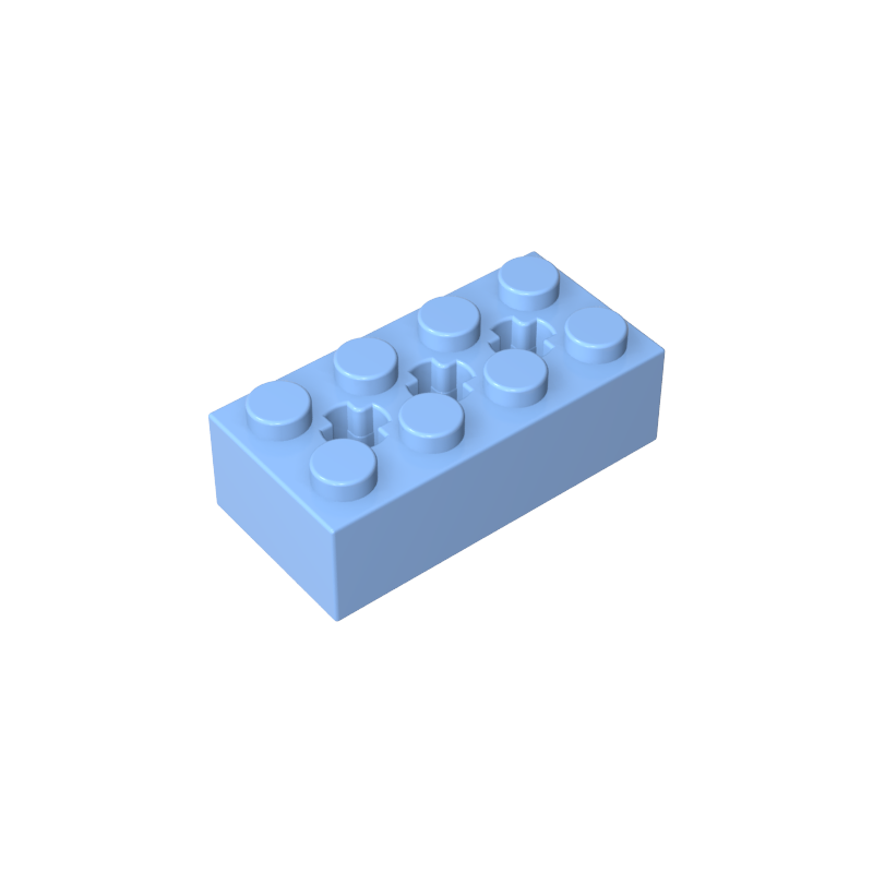 GDS-1565 - Brick Special 2 x 4 with 3 Axle Holes