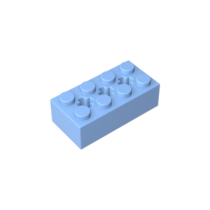 GDS-1565 - Brick Special 2 x 4 with 3 Axle Holes