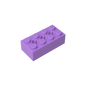 GDS-1565 - Brick Special 2 x 4 with 3 Axle Holes