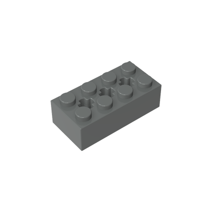 GDS-1565 - Brick Special 2 x 4 with 3 Axle Holes