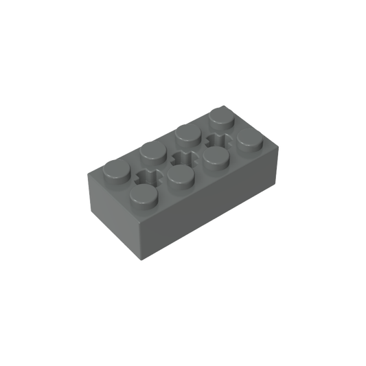 GDS-1565 - Brick Special 2 x 4 with 3 Axle Holes