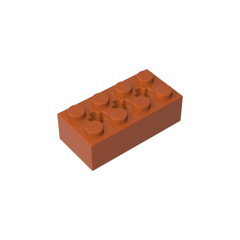 GDS-1565 - Brick Special 2 x 4 with 3 Axle Holes