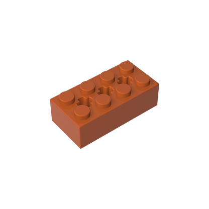 GDS-1565 - Brick Special 2 x 4 with 3 Axle Holes