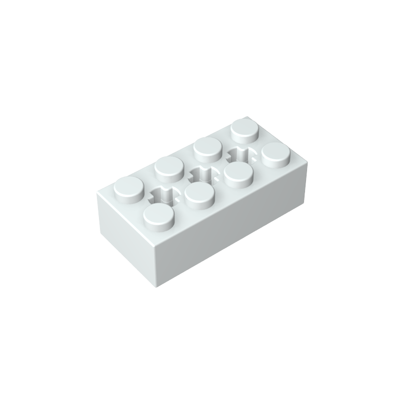 GDS-1565 - Brick Special 2 x 4 with 3 Axle Holes
